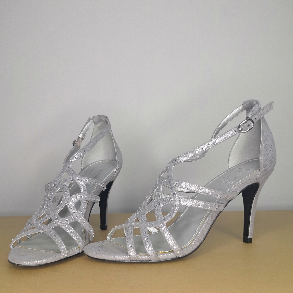 Marinello Wedding heels sz 7